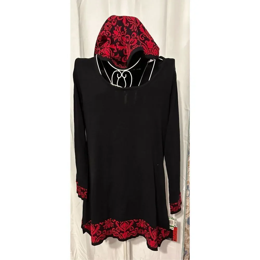 NEW WITH TAGS Style&Co Women Black Pullover Hoodie Large
Description
Hooded jack